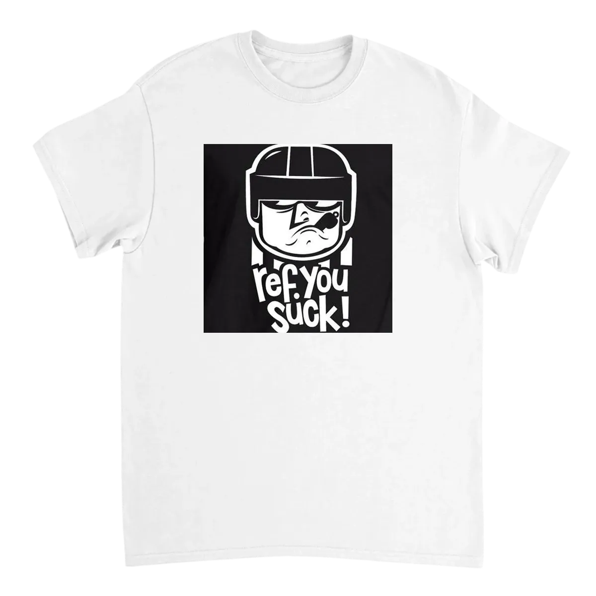 Ref You Suck T-Shirt T-Shirts - White