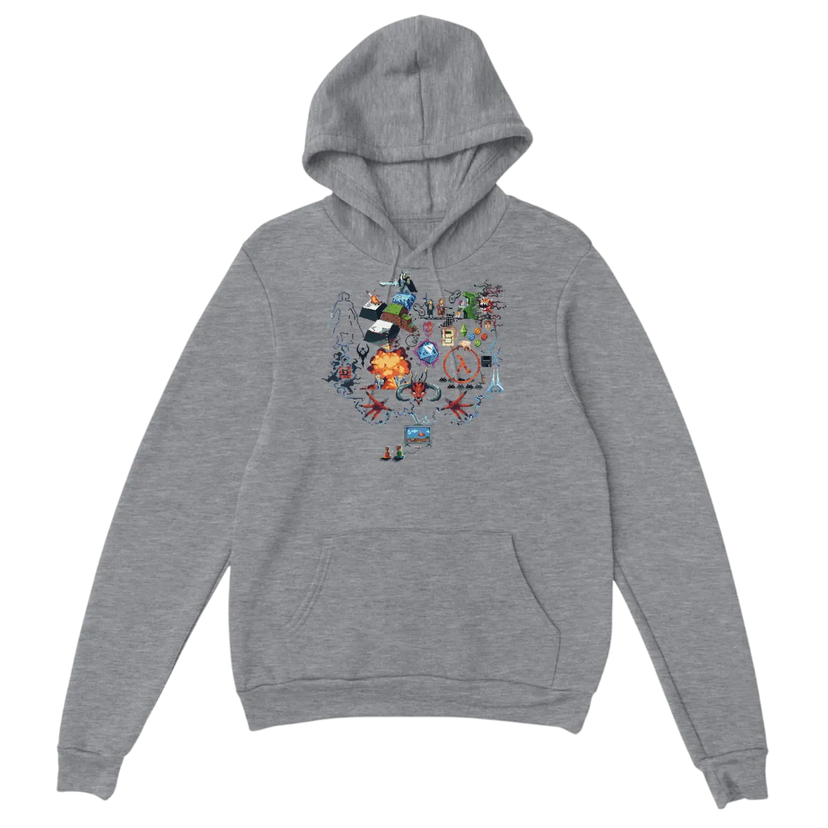 Retro Gamer History Meme Hoodie