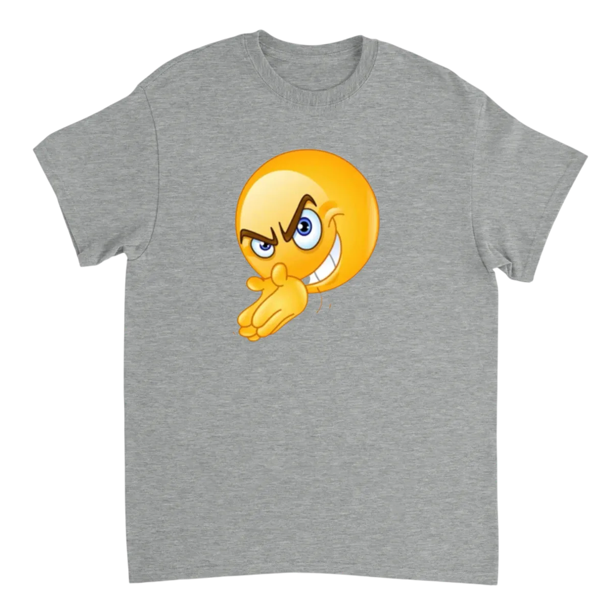 Rubbing Hands: Master Plan Meme Tee White T-Shirts Photo 4