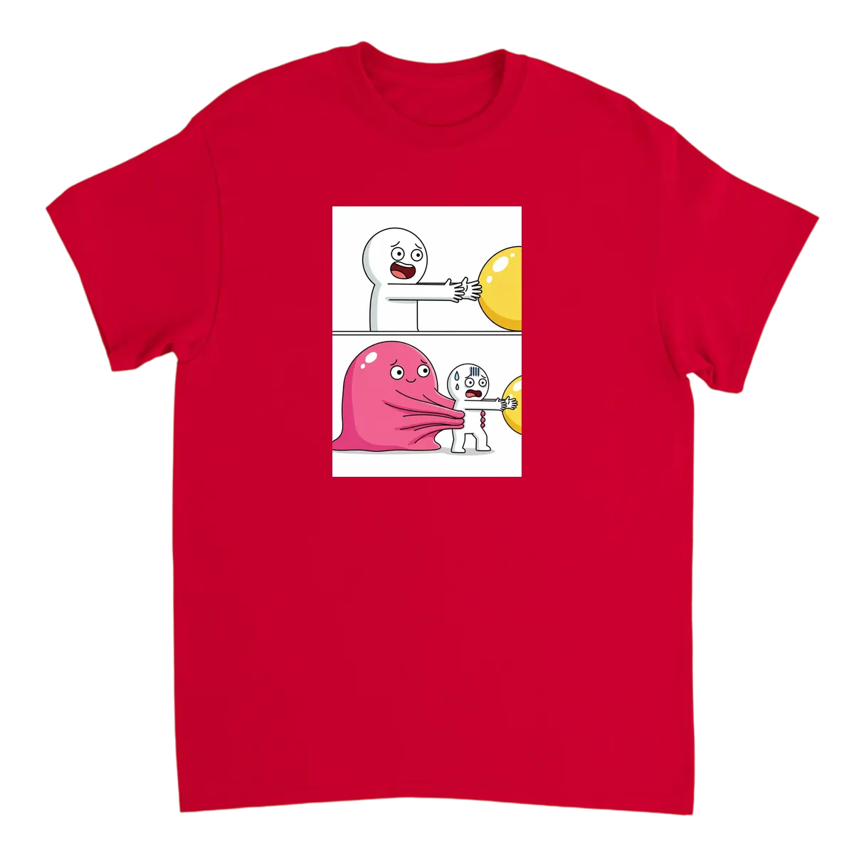 Running Away Balloon T-Shirt