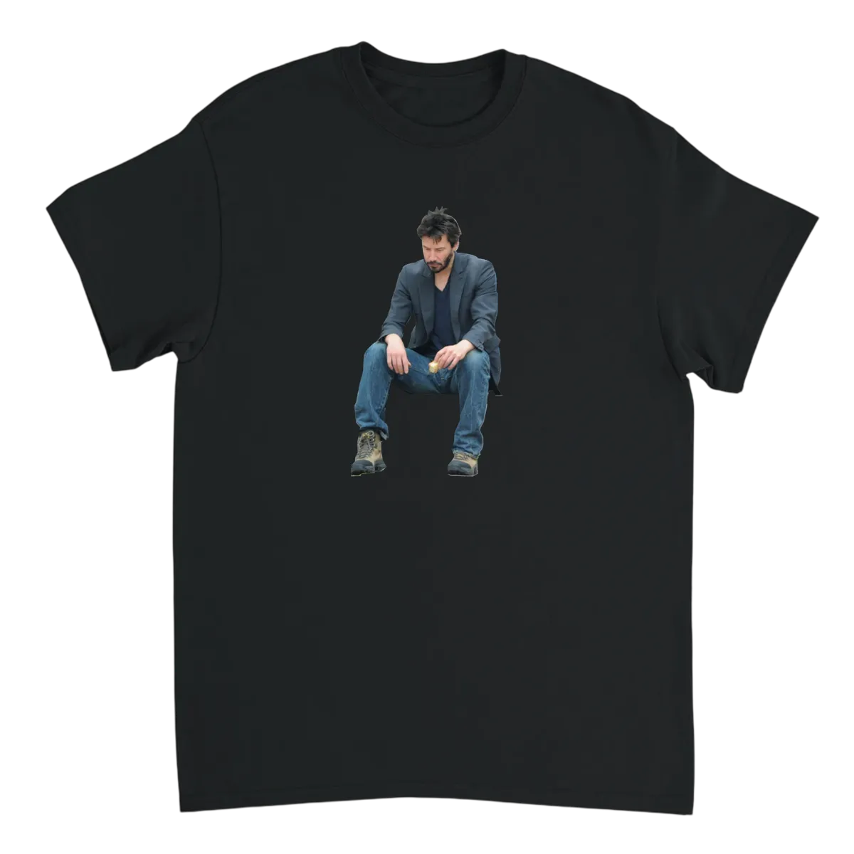 Sad Keanu: Iconic Meme Mood Tee