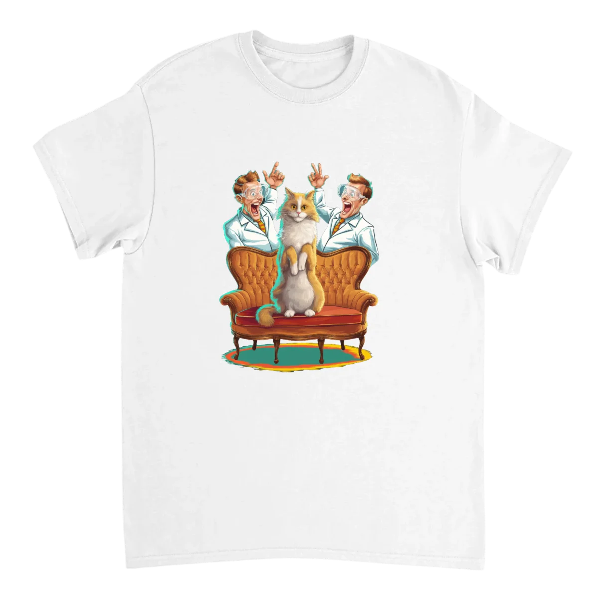 Scientists Reveal The Hi Meme T-Shirt - White T-Shirts (ZeitZwag Streetwear)