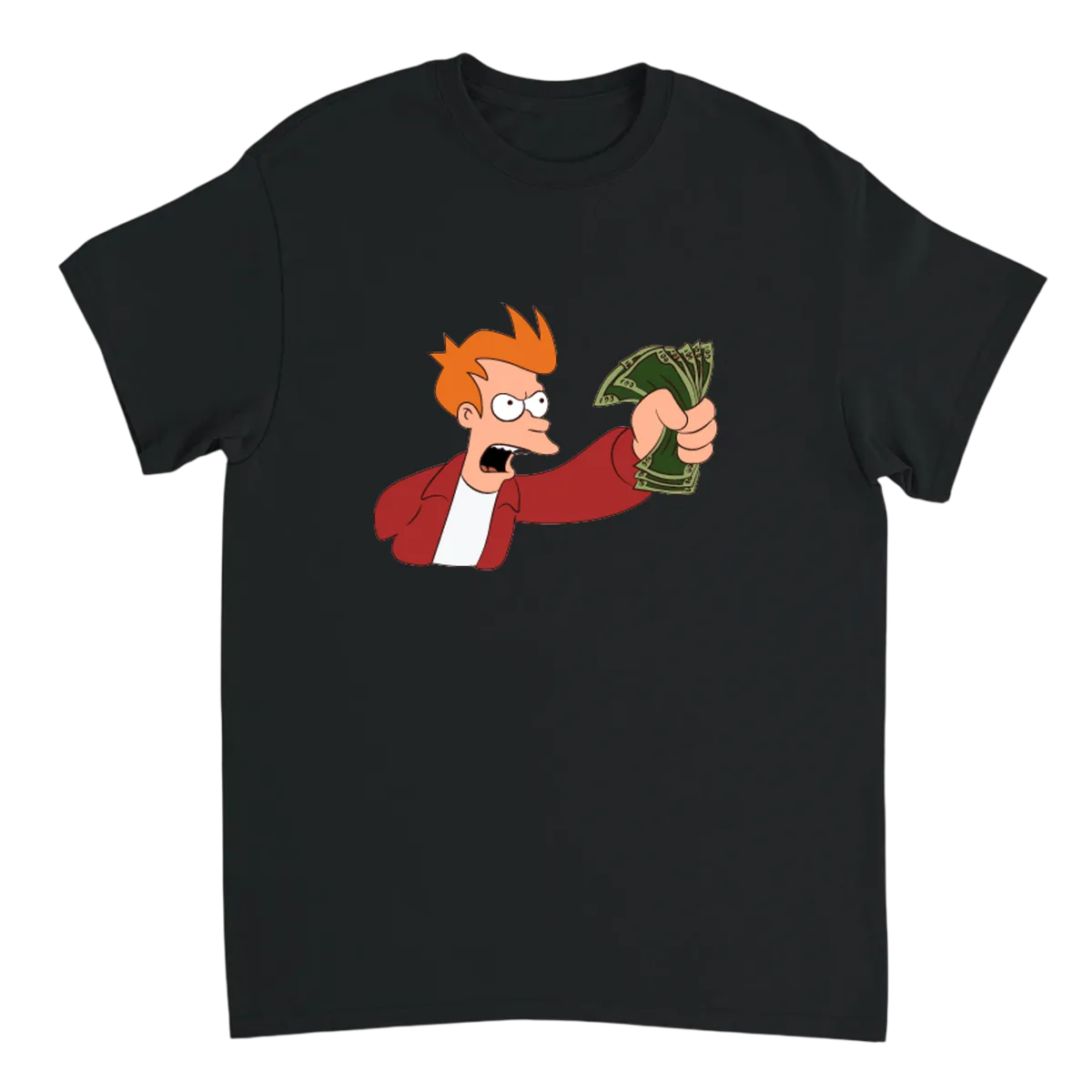 Shut Up and Take My Money T-Shirt White T-Shirts Photo 3