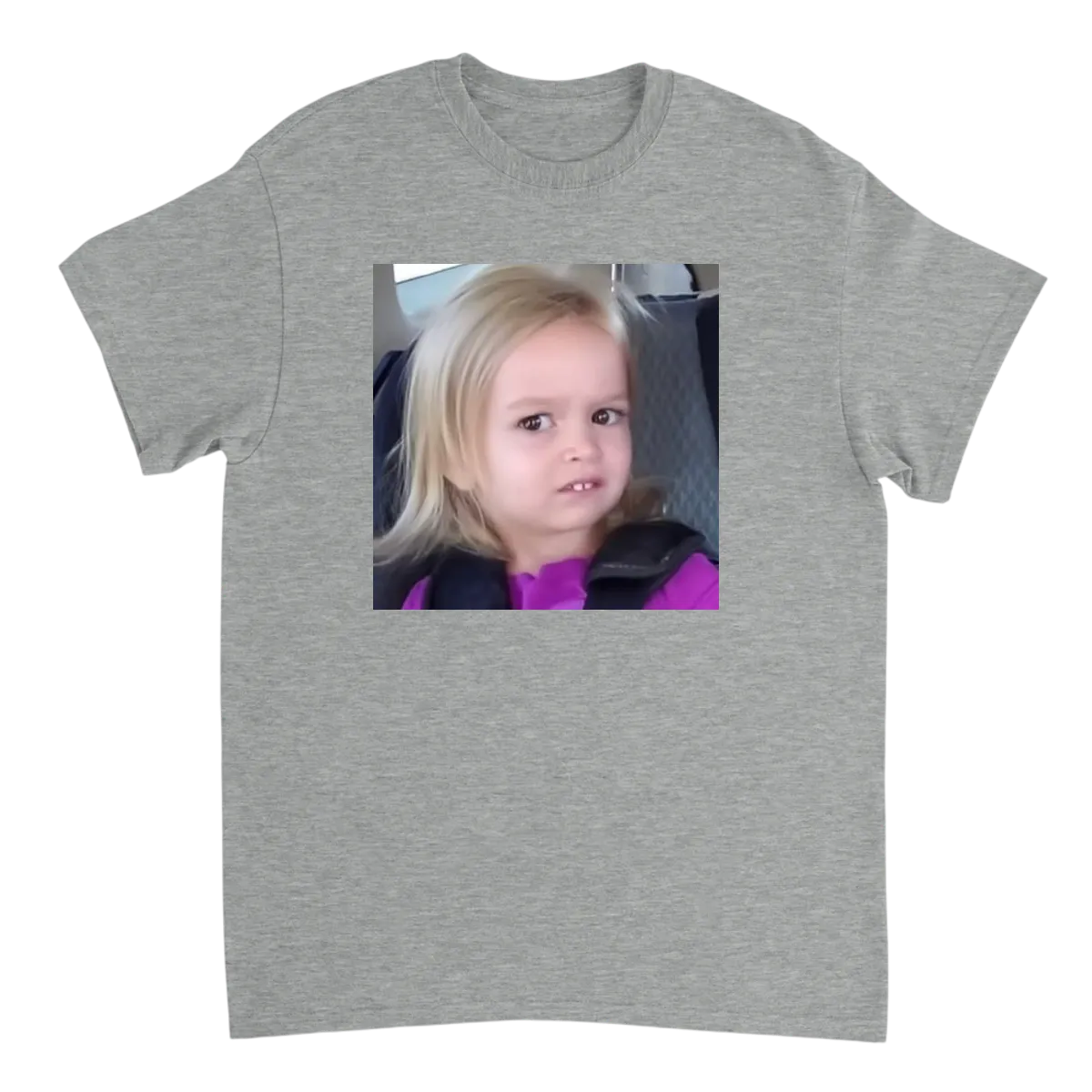 Side Eye Chloe Meme T-Shirt Black T-Shirts Photo 3