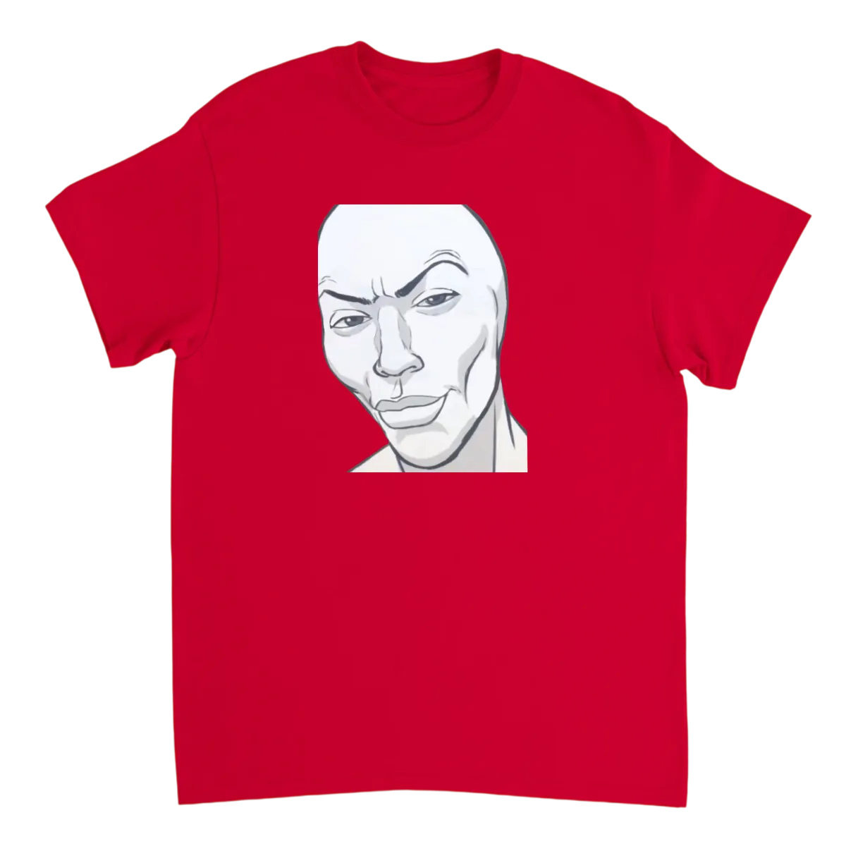 Sigma Face Meme Tee | Solo Vibe Black T-Shirts Photo 3