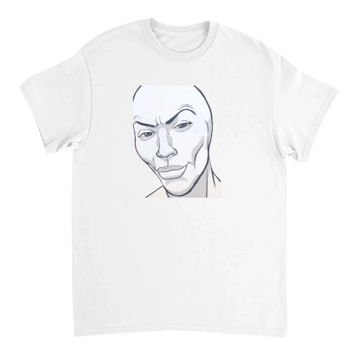 Sigma Face Meme Tee | Solo Vibe Black T-Shirts Photo 5