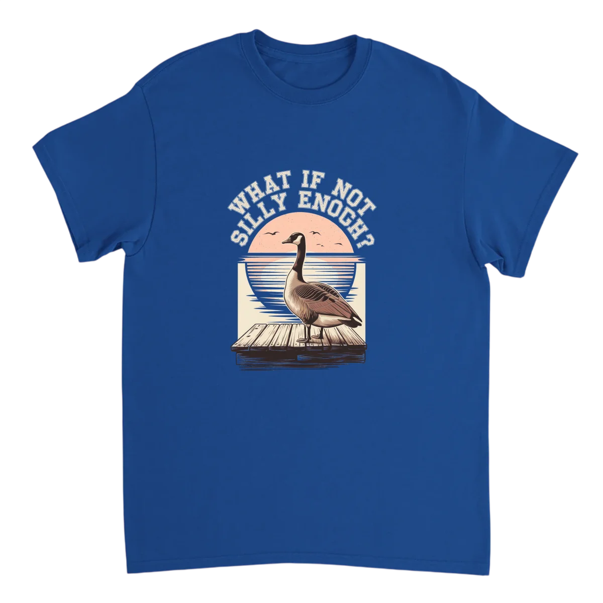 Silly Goose Existential Crisis T-Shirt White T-Shirts Photo 3