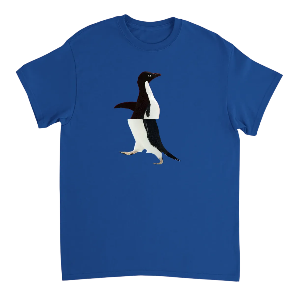 Socially Awkward Penguin T-Shirt T-Shirts - Royal