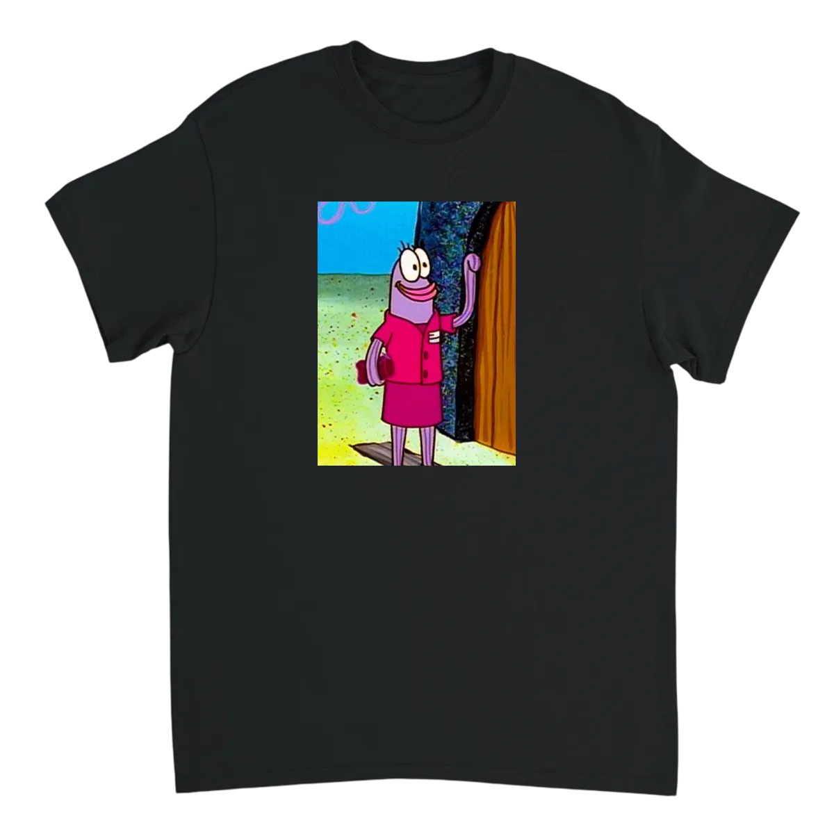 SpongeBob Incidental 49A T-Shirt T-Shirts - Black