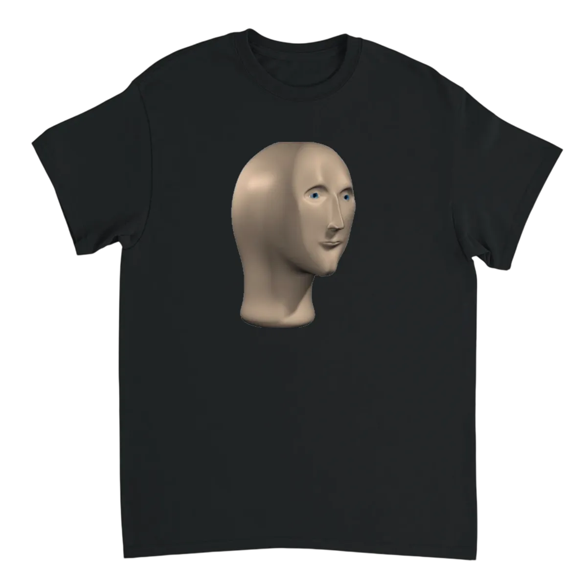 Stonks Meme Tee - Invest in Humor! White T-Shirts Photo 3