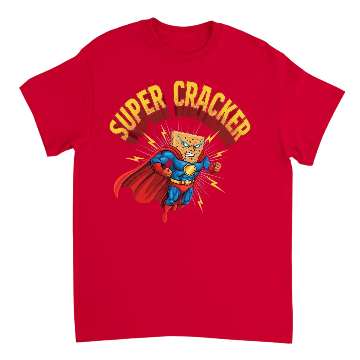 Super Cracker Viral Meme Graphic Tee White T-Shirts Photo 5