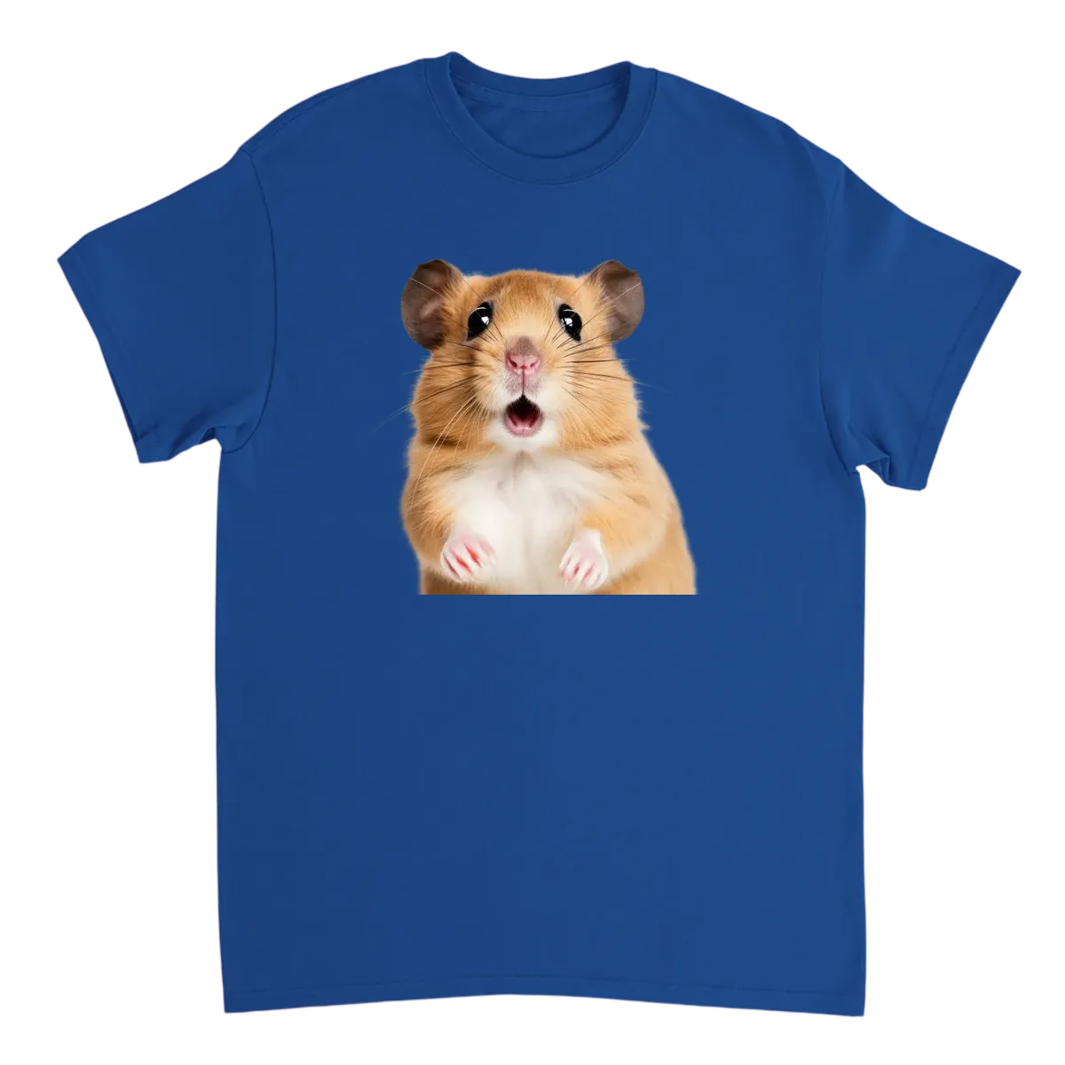 Surprise Hamster Meme Tee Black T-Shirts Photo 5