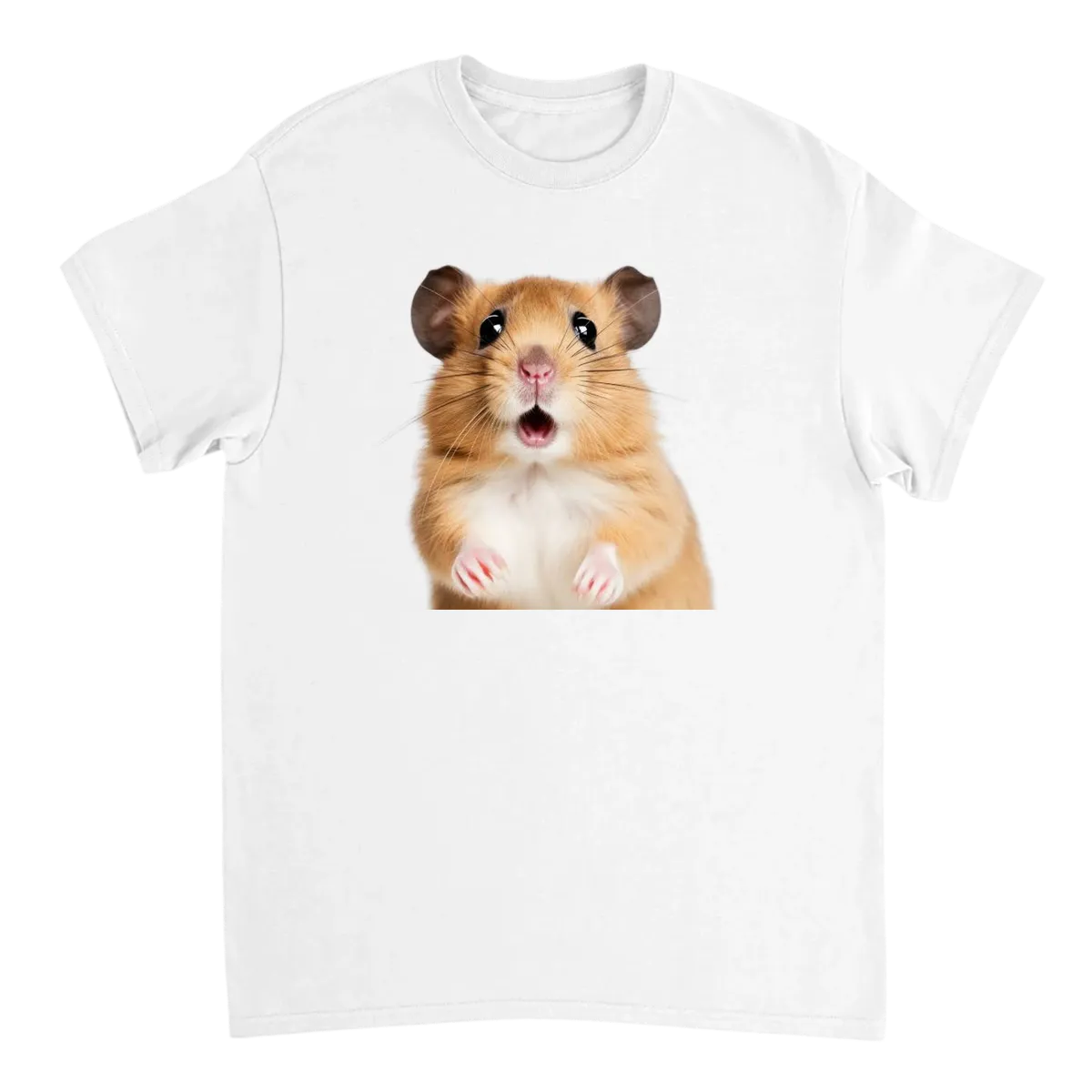 Surprise Hamster Meme Tee T-Shirts - White