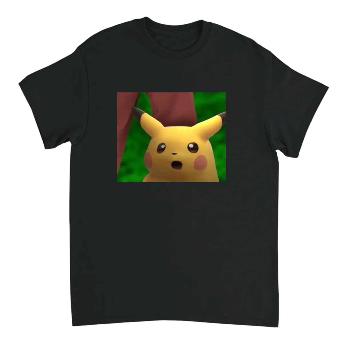 Surprised Pikachu T-Shirt White T-Shirts Photo 3