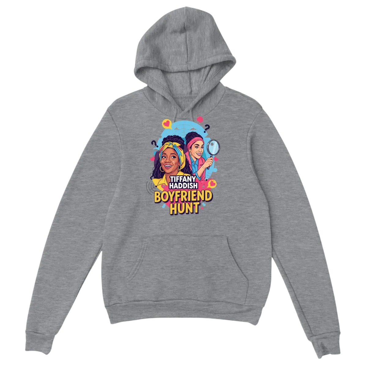 Team Tiffany: BF Hunt Vibe Hoodie White Hoodies Photo 4