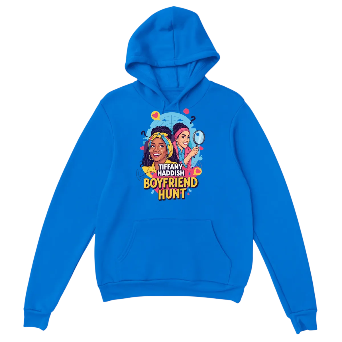 Team Tiffany: BF Hunt Vibe Hoodie White Hoodies Photo 5