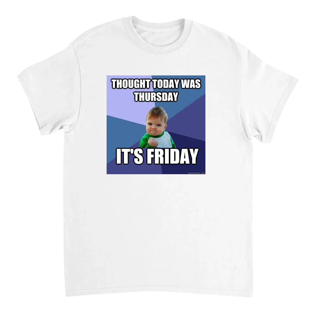 TGIF T-Shirt White T-Shirts Photo 2