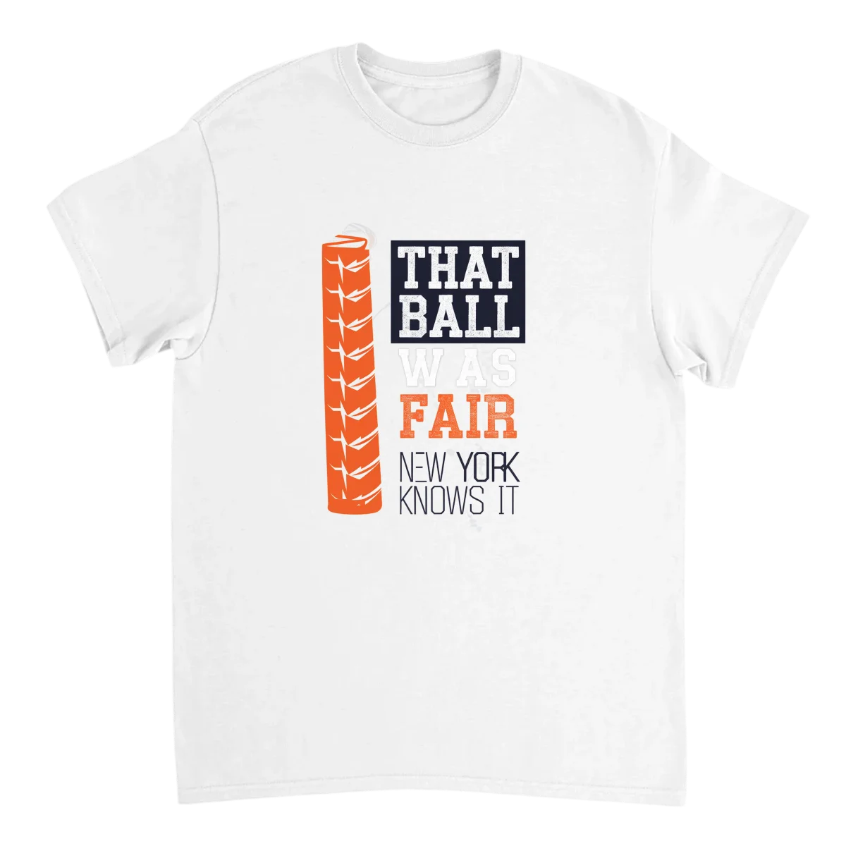 That Ball Was Fair Graphic T-Shirt White T-Shirts Photo 2