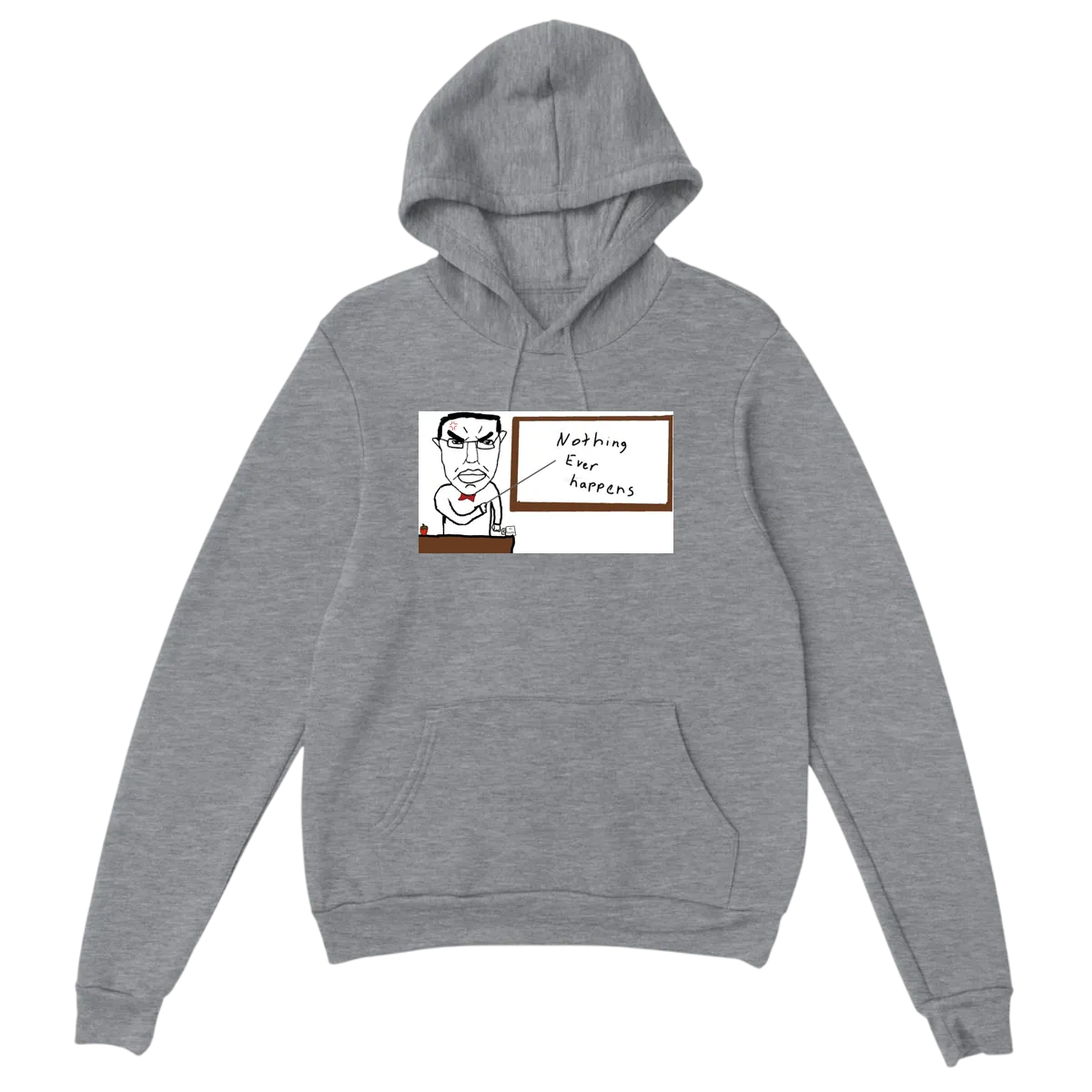 The 'Nothing Happened' 12-Year Hoodie White Hoodies Photo 3