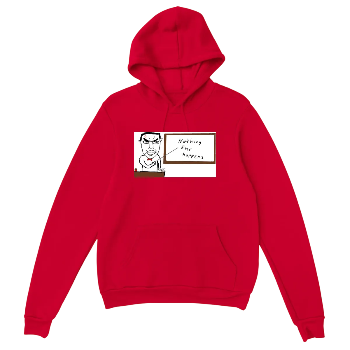 The 'Nothing Happened' 12-Year Hoodie White Hoodies Photo 4