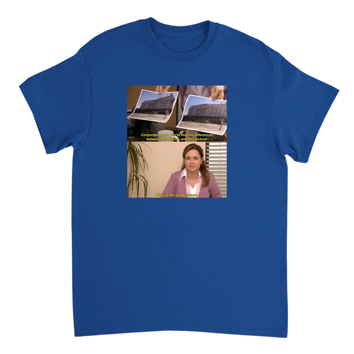 They're the Same Picture T-Shirt White T-Shirts Photo 5