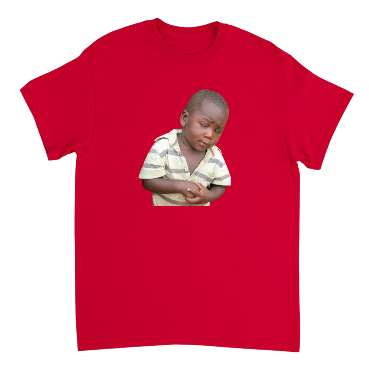 Third World Skeptical Kid T-Shirt White T-Shirts Photo 4