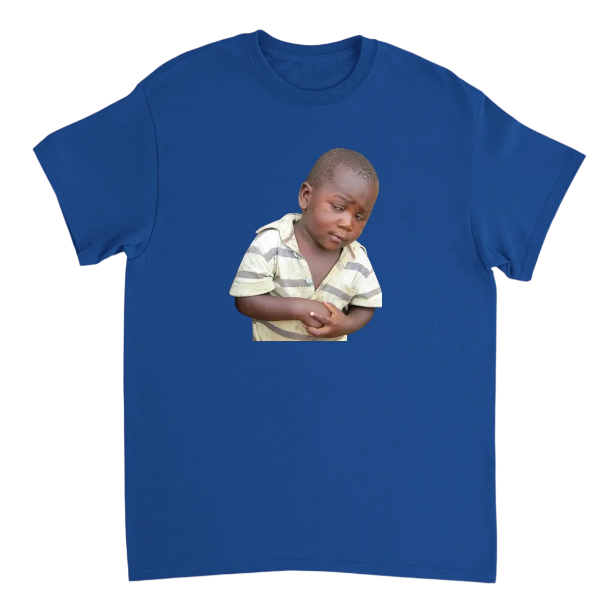 Third World Skeptical Kid T-Shirt White T-Shirts Photo 5