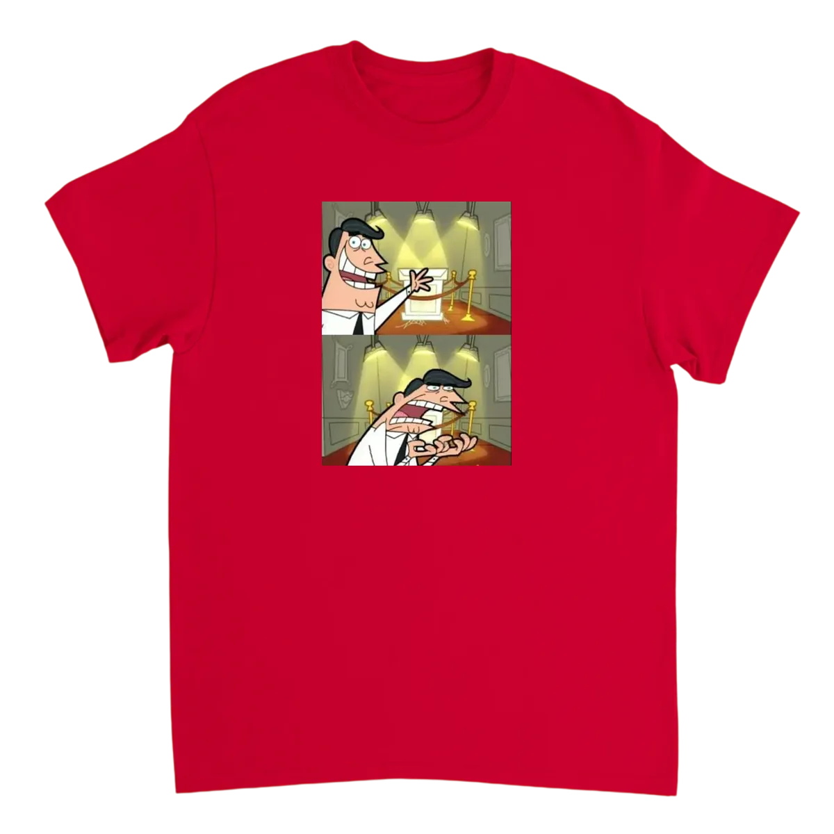 This Is Where I'd Put My Trophy Meme Tee Grey T-Shirts Photo 4