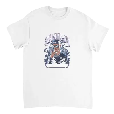 Bismillah C'est Les Ténèbres Graphic Tee T-Shirts - White