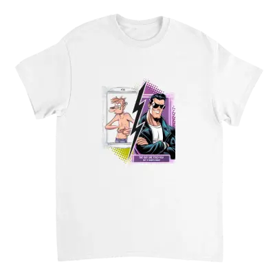 Guy She Told You Not To Worry About Tee T-Shirts - White