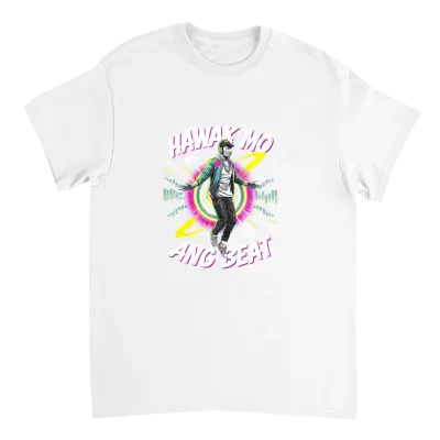 Hawak Mo Ang Beat Graphic Tee T-Shirts - White