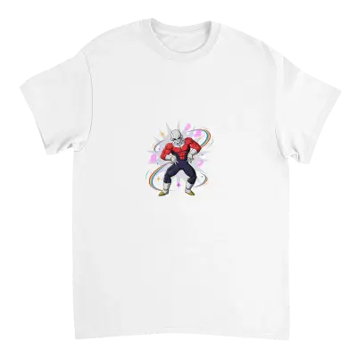 Jiren Hip Swing Dance Meme Graphic Tee T-Shirts - White