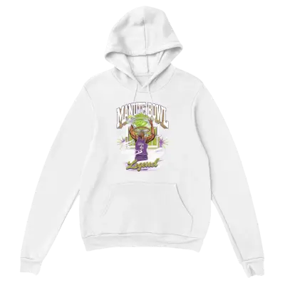 Manute Bowl Legend Meme Hoodie Hoodies - White