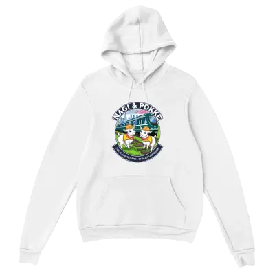 Tokyo Lawn Care Goat Duo Hoodie Hoodies - White
