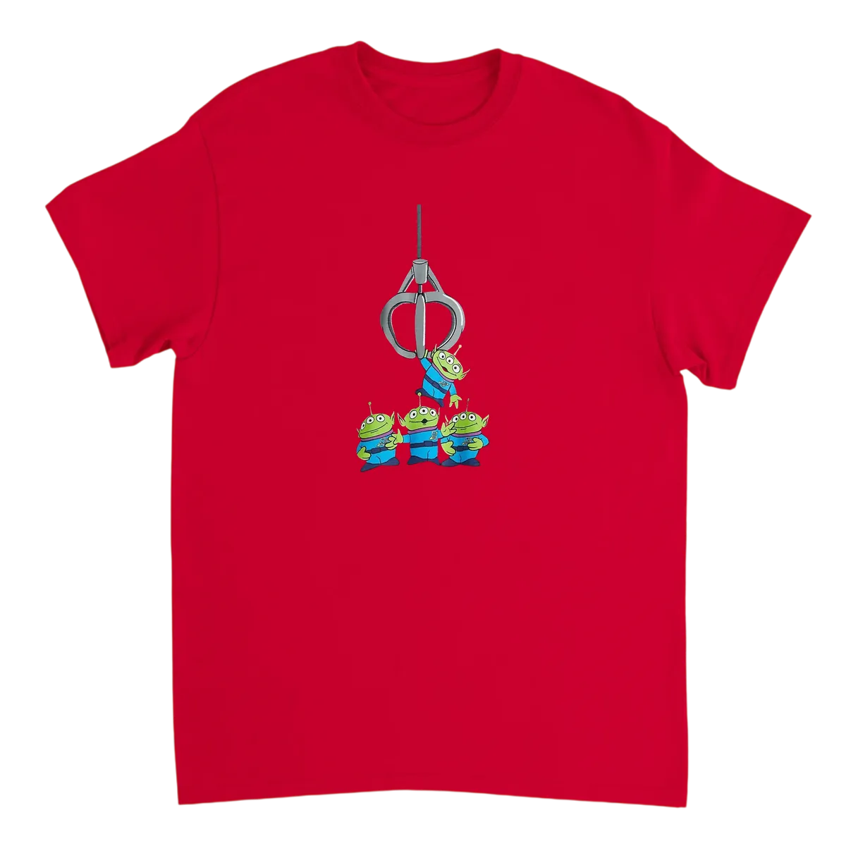 Toy Story Claw T-Shirt T-Shirts - Red