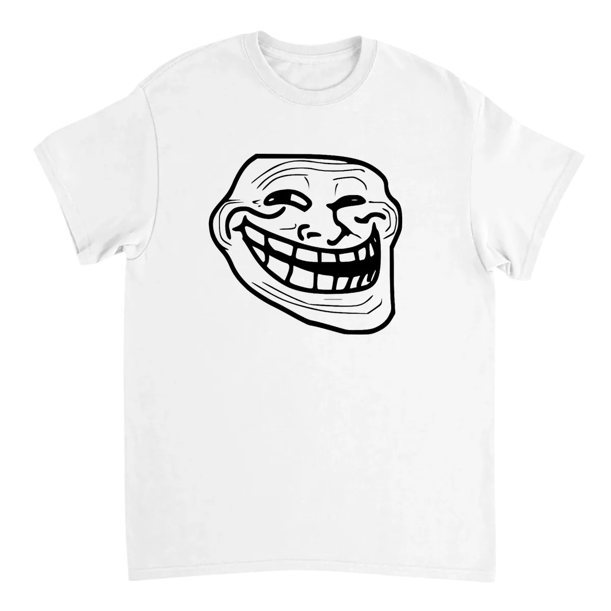 Trollface T-Shirt Grey T-Shirts Photo 3