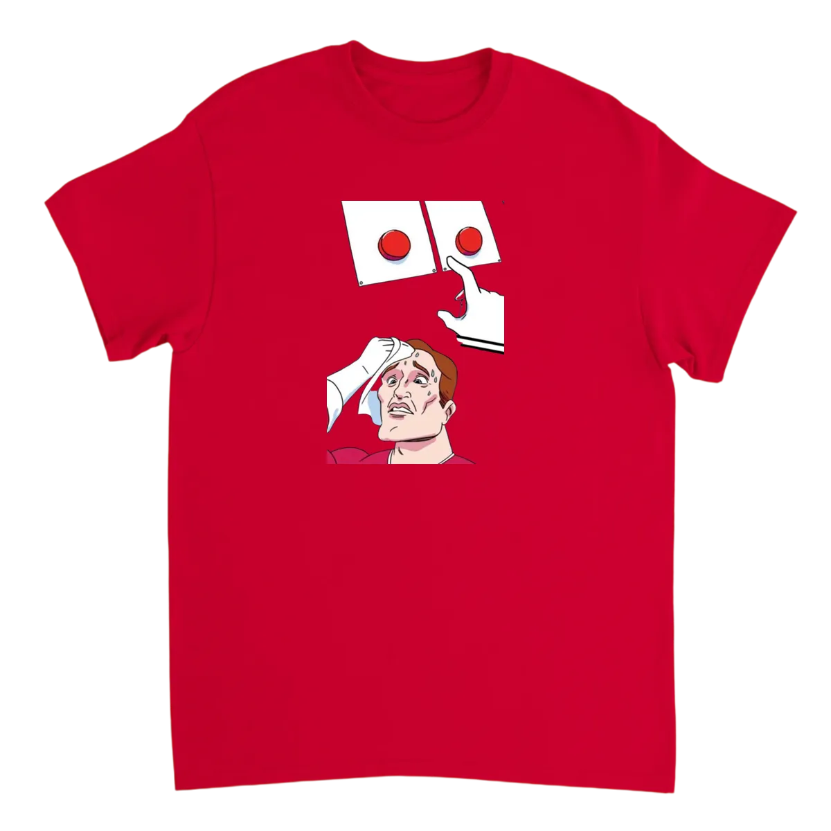 Two Buttons White T-Shirts Photo 5