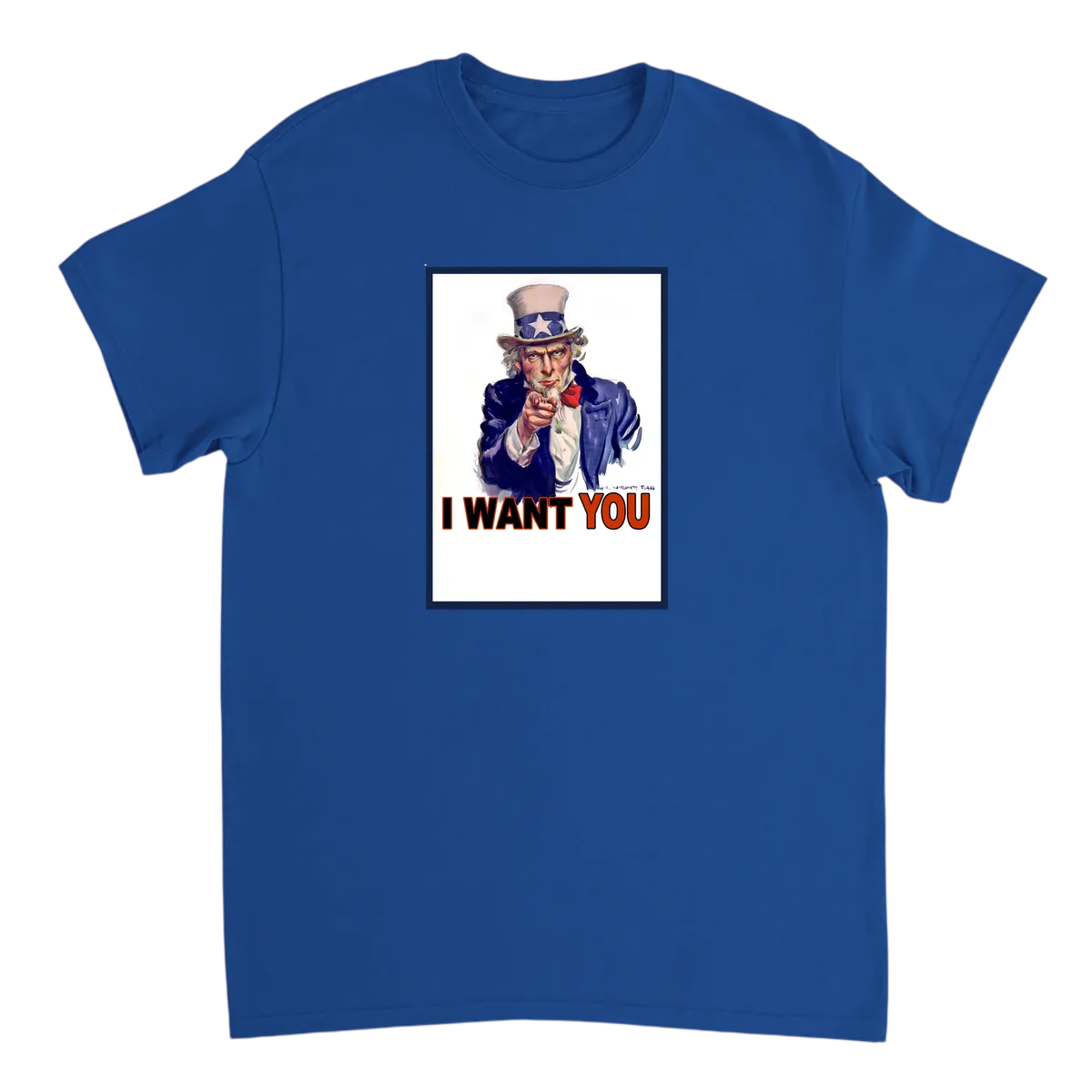 Uncle Sam I Want You T-Shirt Black T-Shirts Photo 5