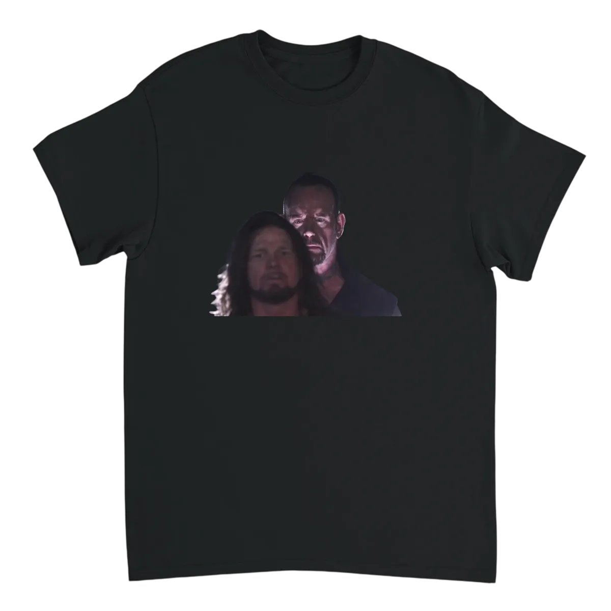 Undertaker Behind AJ Styles T-Shirt