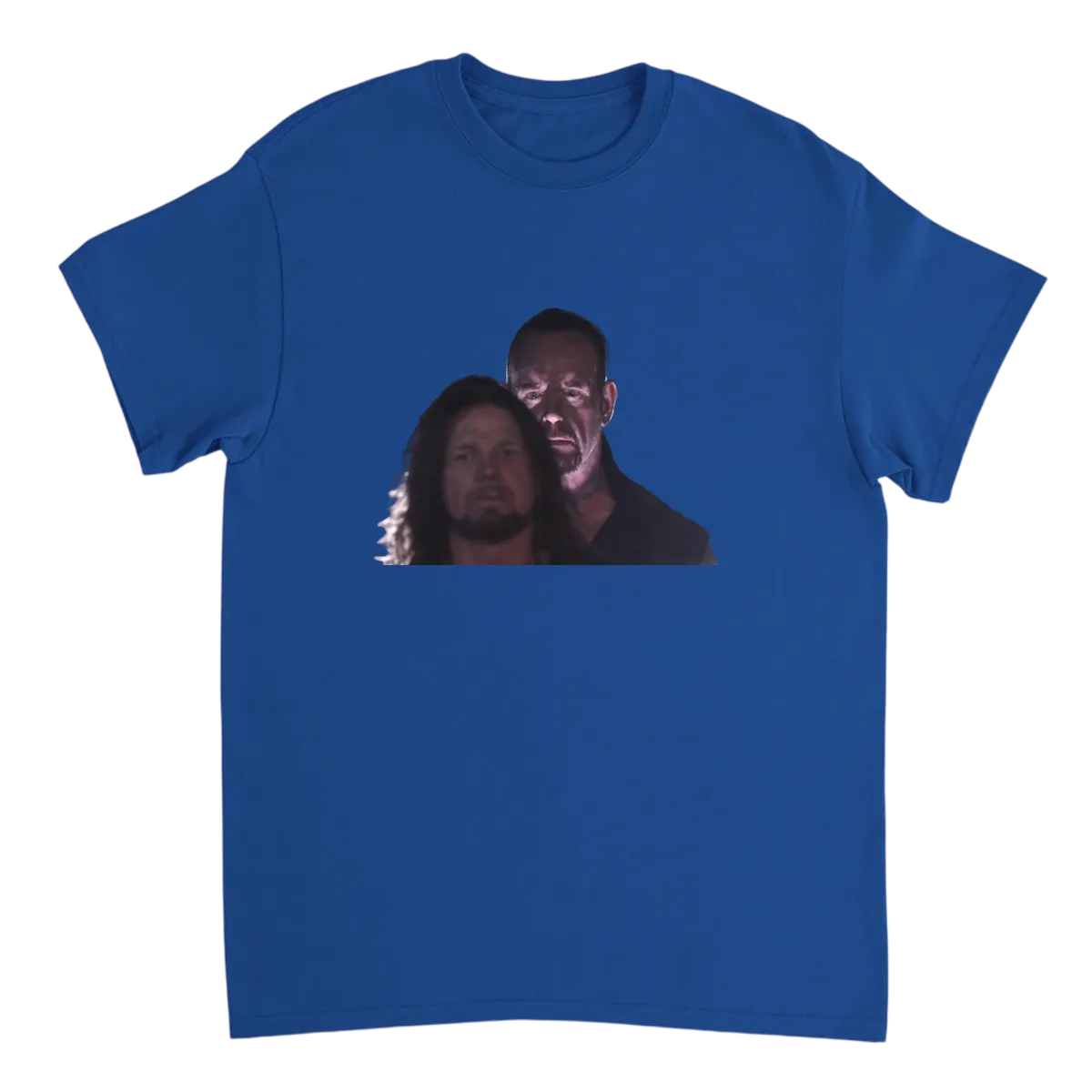 Undertaker Behind AJ Styles T-Shirt