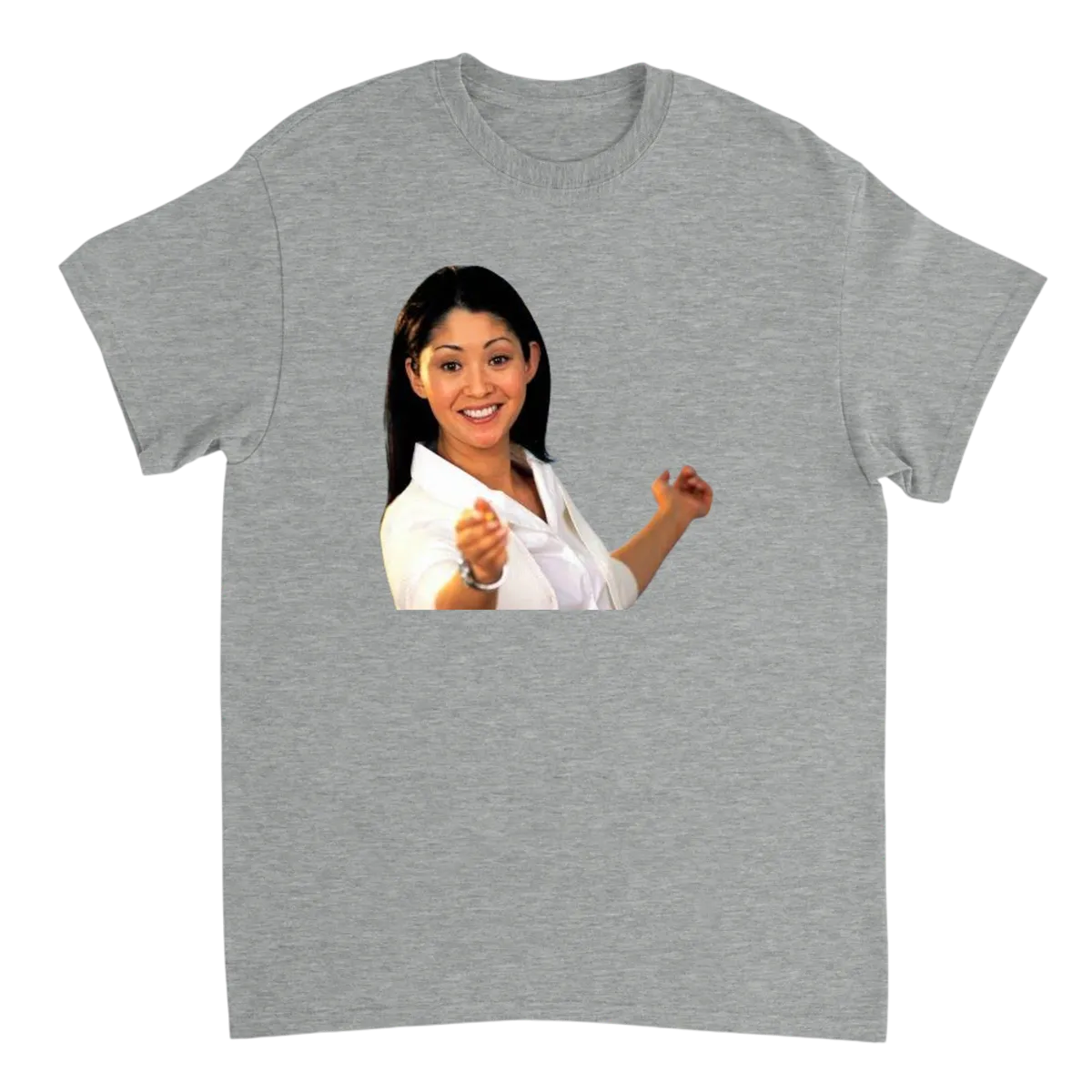 Unhelpful HS Teacher | Relatable Meme Tee T-Shirts - Grey