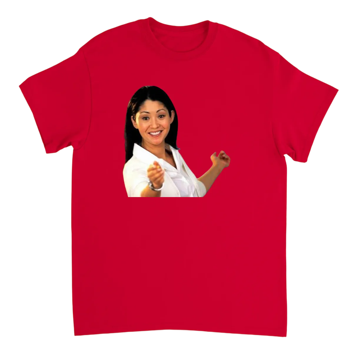 Unhelpful HS Teacher | Relatable Meme Tee T-Shirts - Red