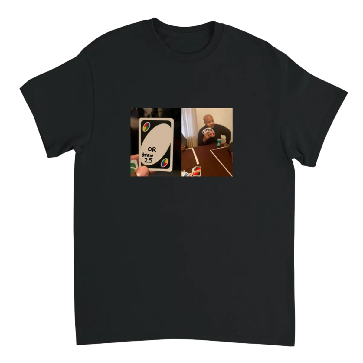 UNO Draw 25 T-Shirt - White T-Shirts (ZeitZwag Streetwear)