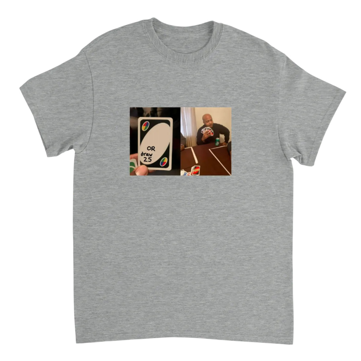 UNO Draw 25 T-Shirt White T-Shirts Photo 3