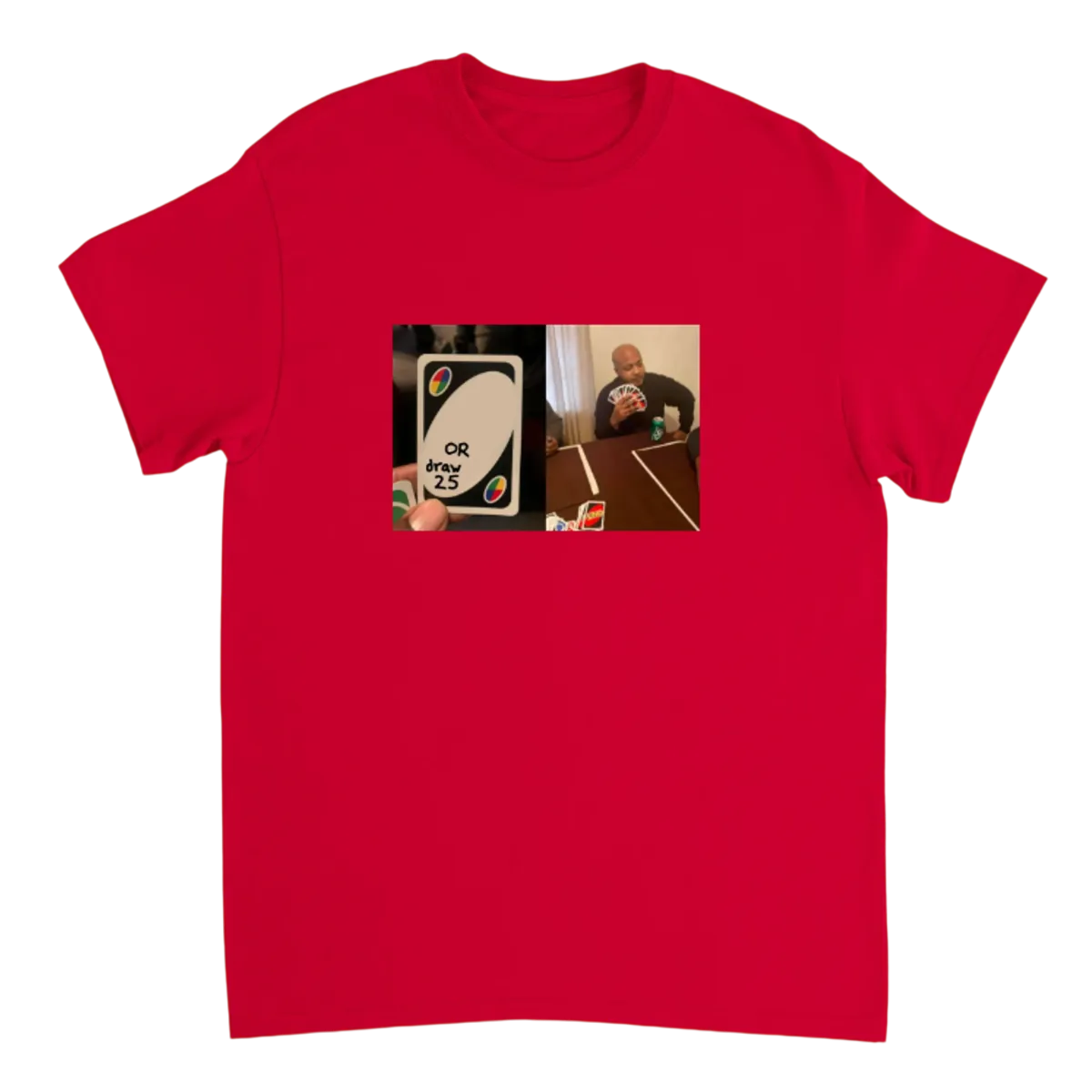 UNO Draw 25 T-Shirt White T-Shirts Photo 4