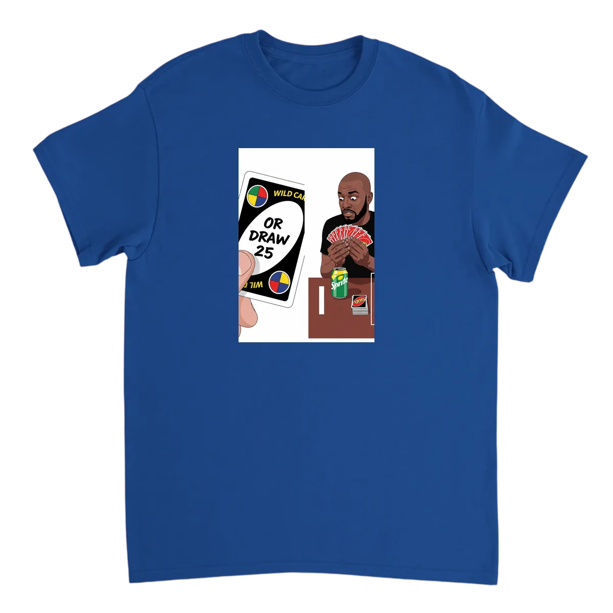 UNO Draw 25 T-Shirt White T-Shirts Photo 5