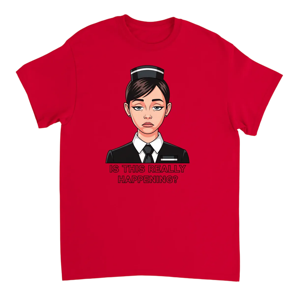 Usher Girl Unimpressed Meme T-Shirt White T-Shirts Photo 5