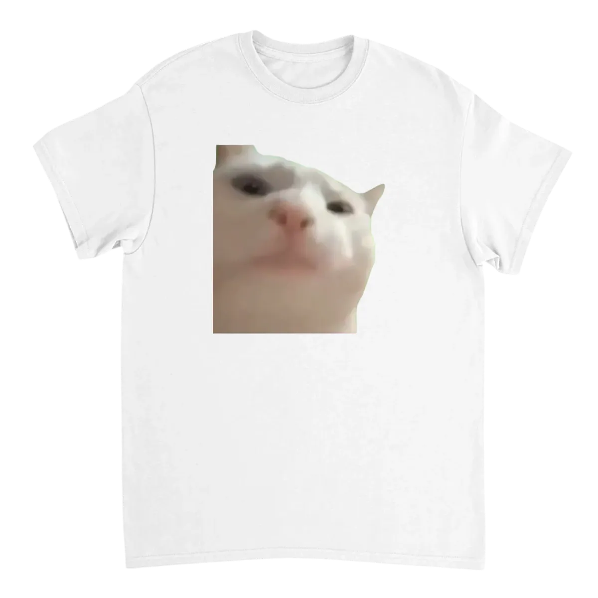 Vibing Cat: Good Vibes Only Tee Black T-Shirts Photo 5