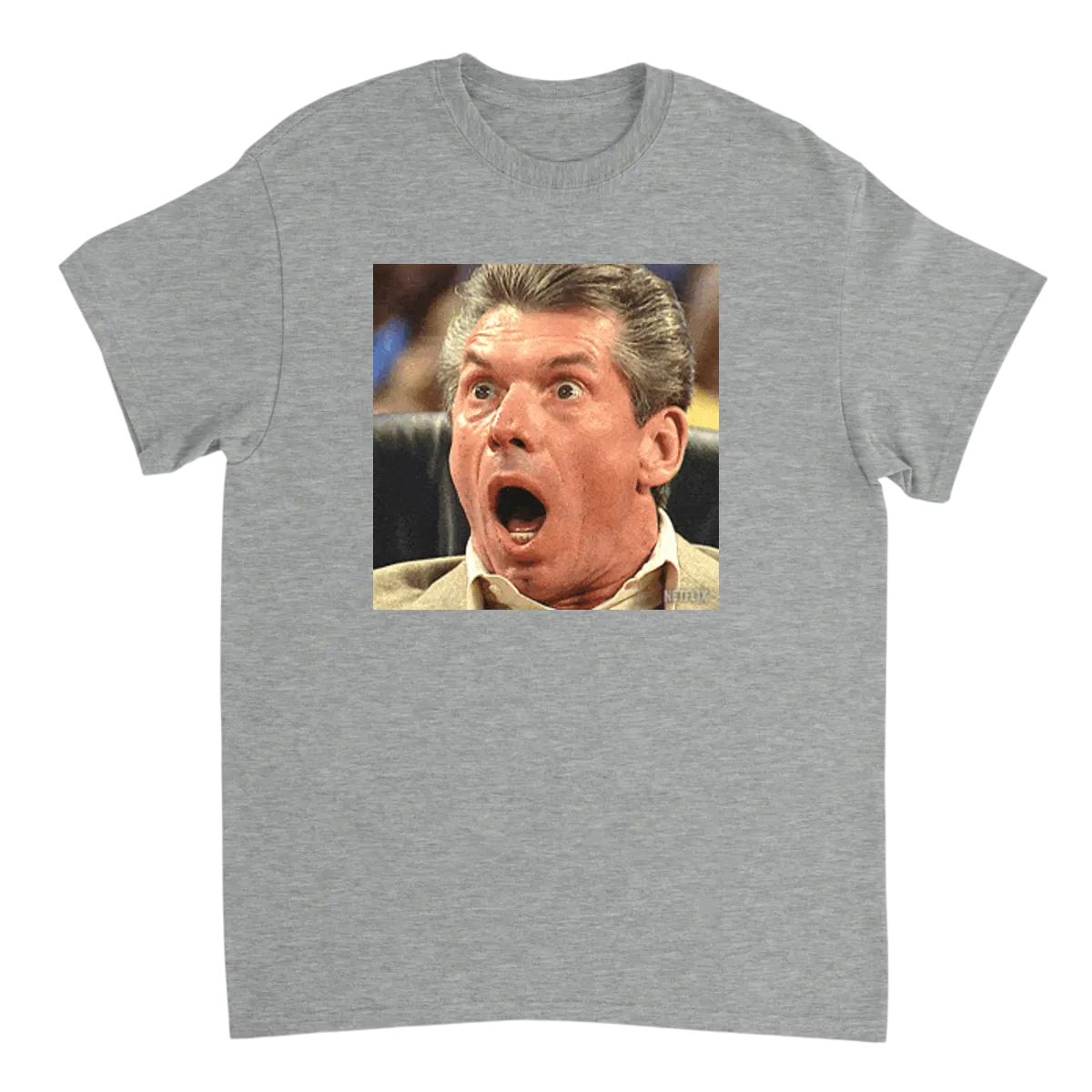 Vince McMahon Reaction Meme Tee