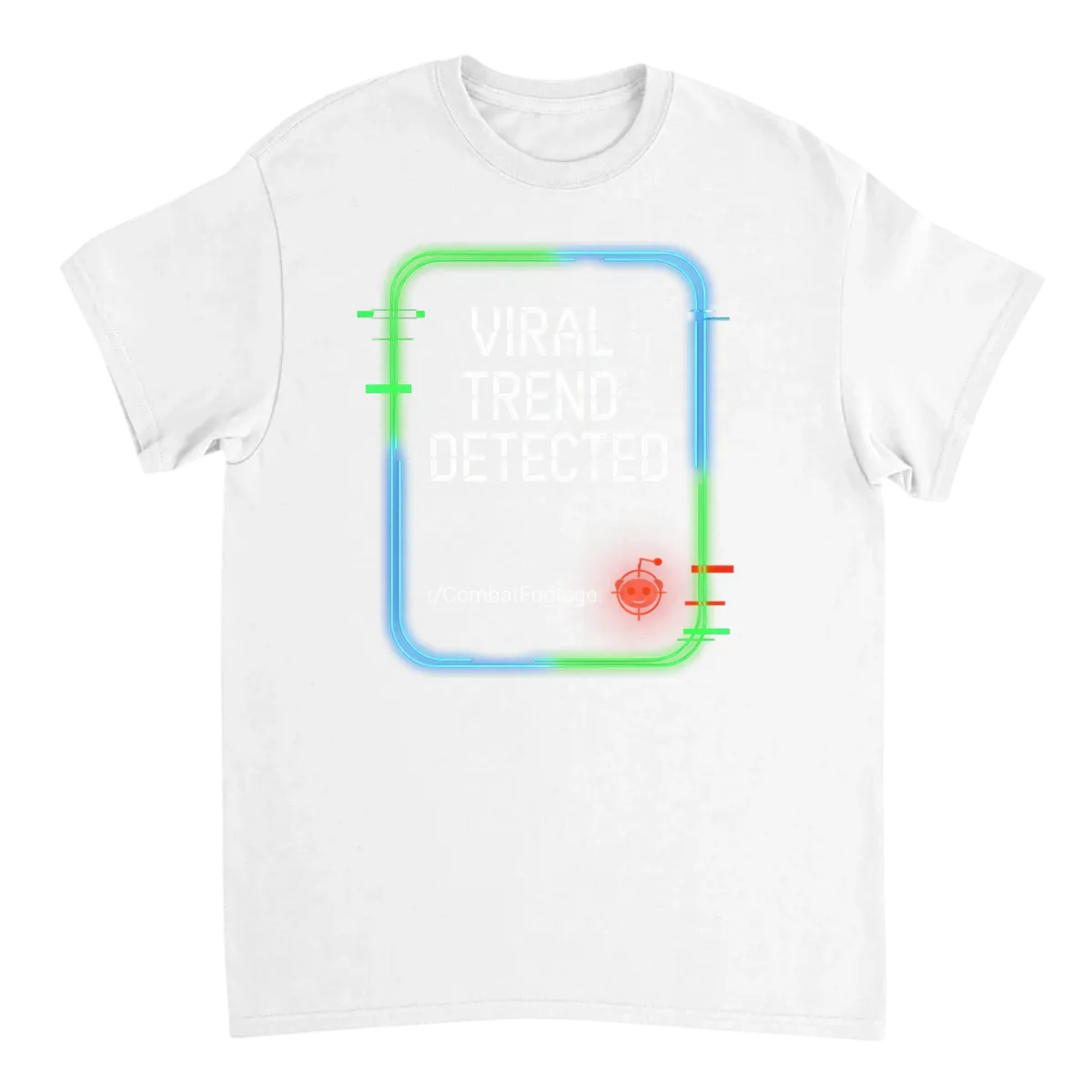 Viral Trend Detected: r/CombatFootage Tee T-Shirts - White